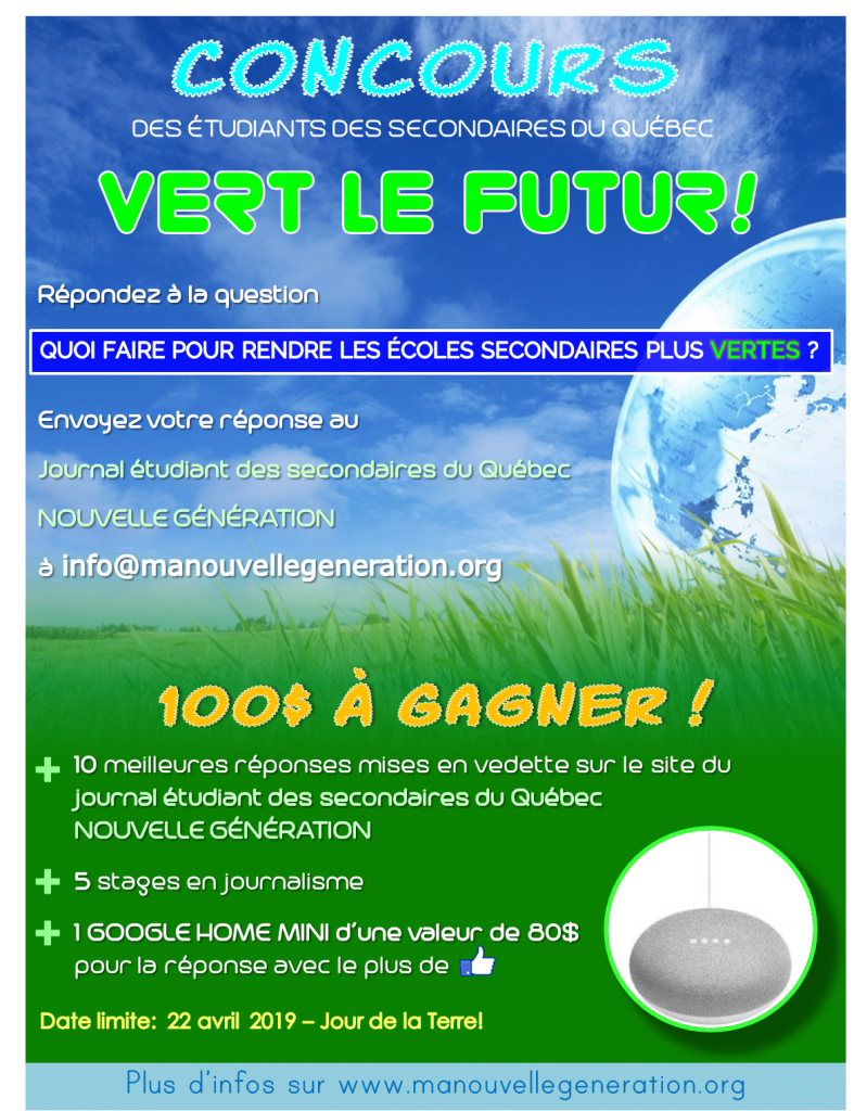 NOUVELLE GÉNÉRATION